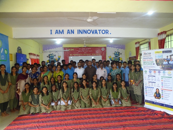 Career Readiness and STEM Learning programme at Shree S. R. Bommai Government High School